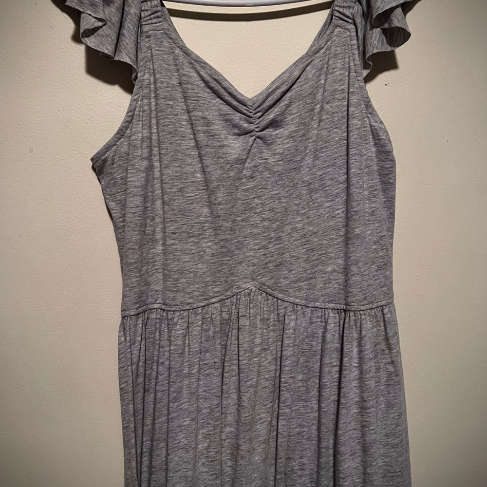 Art Class Heather Gray Top